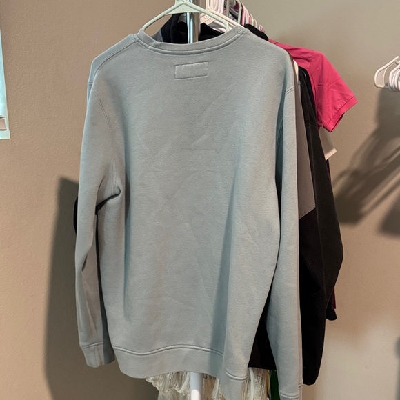 Abercrombie & Fitch Sky Blue Crewneck Fleece - Picture 4 of 4